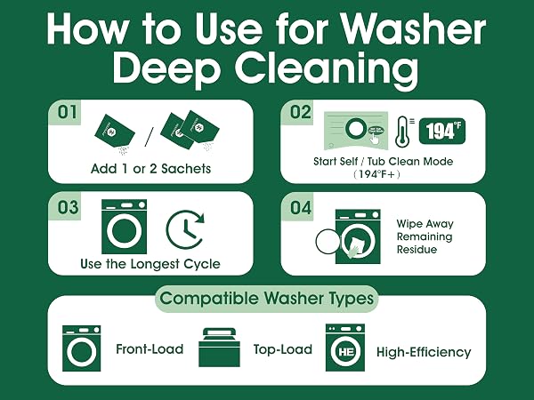 Washing Machine Deep Cleaning Guide