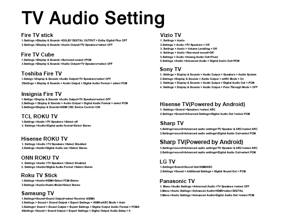 speaker for tv sound bar