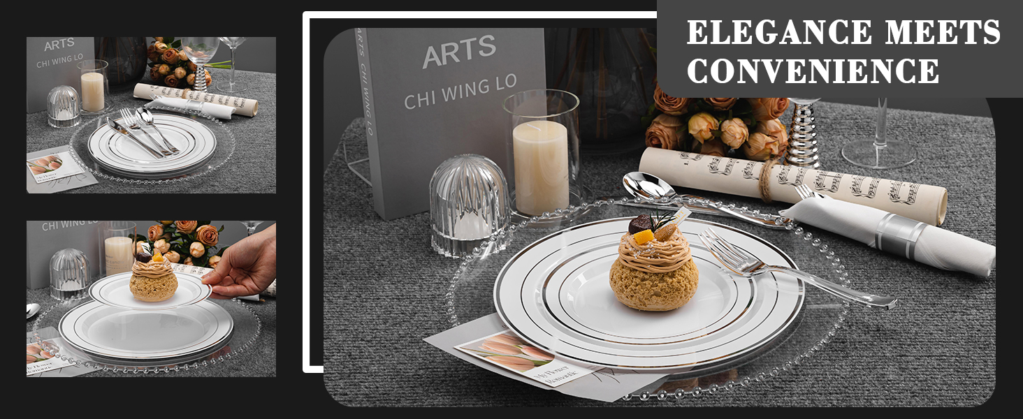 plastic plates sets