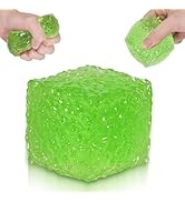 Ssqauvig Frosted Honeycomb Ice Cube Squishy Toy, 5cm Stress Relief Cube, Soft Sensory Fidget Toy ...