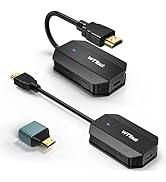 Wireless HDMI Transmitter and Receiver, HDMI Extender Kit 1080P, Plug and Play, Wireless Transmis...