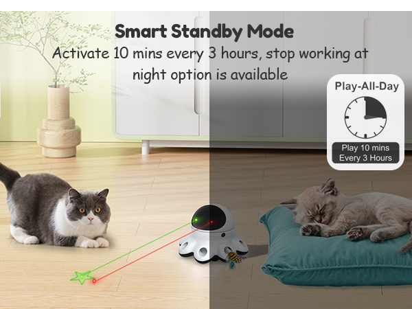 Automatic Laser Pointer Cat Toy