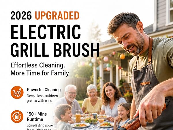 Electric Grill Brush - 1