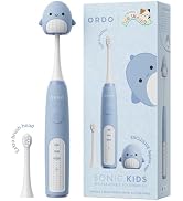 ORDO Squishmallows Electric Toothbrush, Sonic Toothbrushes for Kids, Rechargeable, 3 Brushing Mod...
