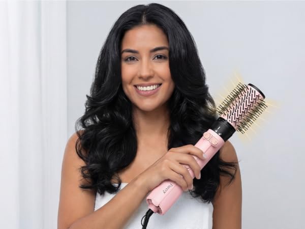 spinning blow dryer brush