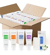 10 Pcs 5-IN-1 Hotel Soaps and Toiletries Bulk Set,5-Piece Set Mini Bulk Travel Size Toiletries Se...