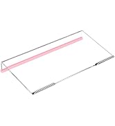 Richboom Computer Keyboard Stand for Desktop, 11.8" Tiny Clear Acrylic Keyboard Riser 78 Keys Com...