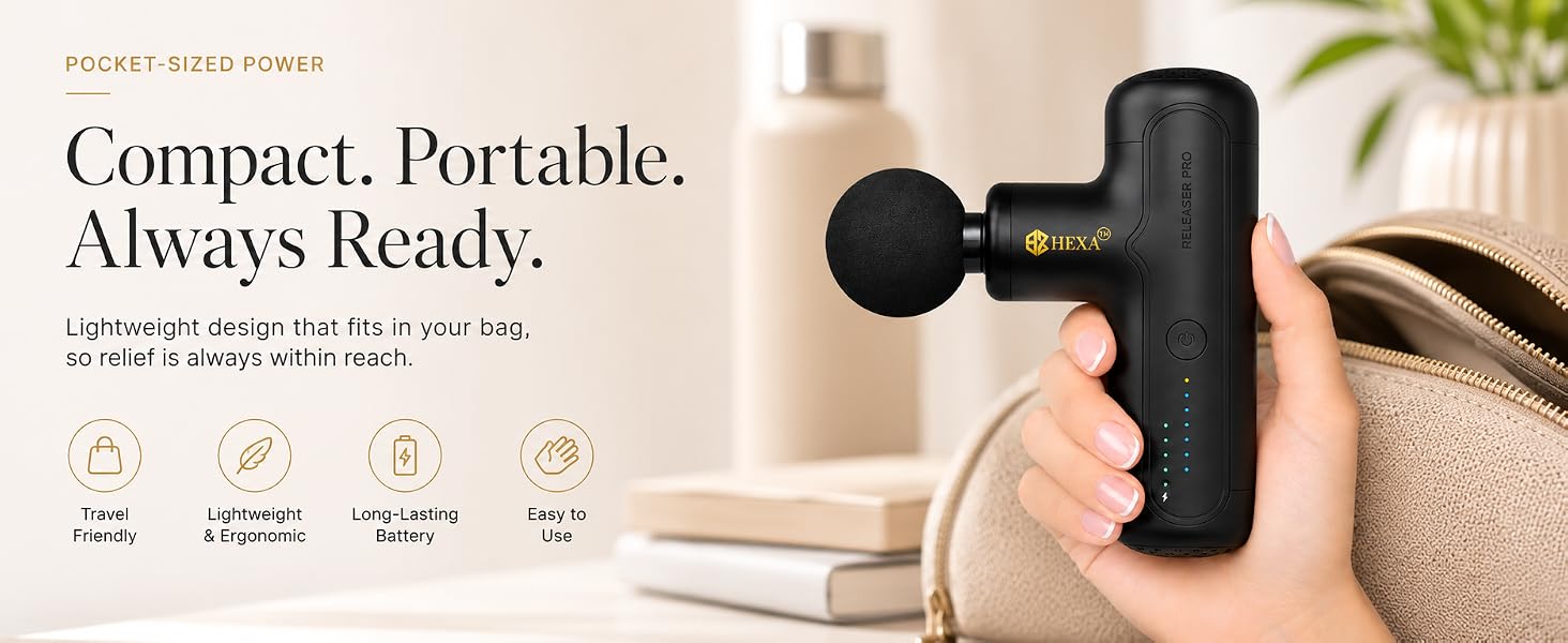 Compact. Portable. Always Ready.