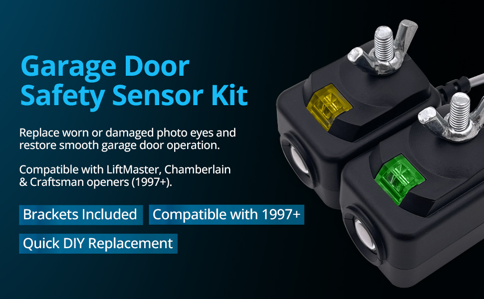Garage Door Opener OEM Quality Replacement Parts - Safety Sensors 820CB