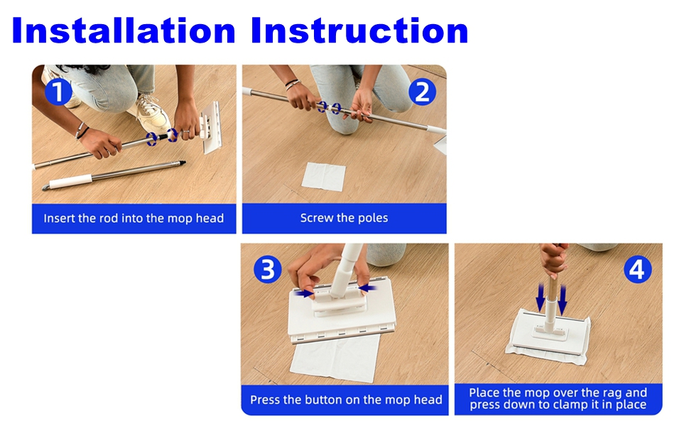 mini mop installation