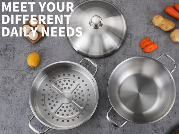 Tri-Ply Stainless Steel Everything Pan, Chef's Pans