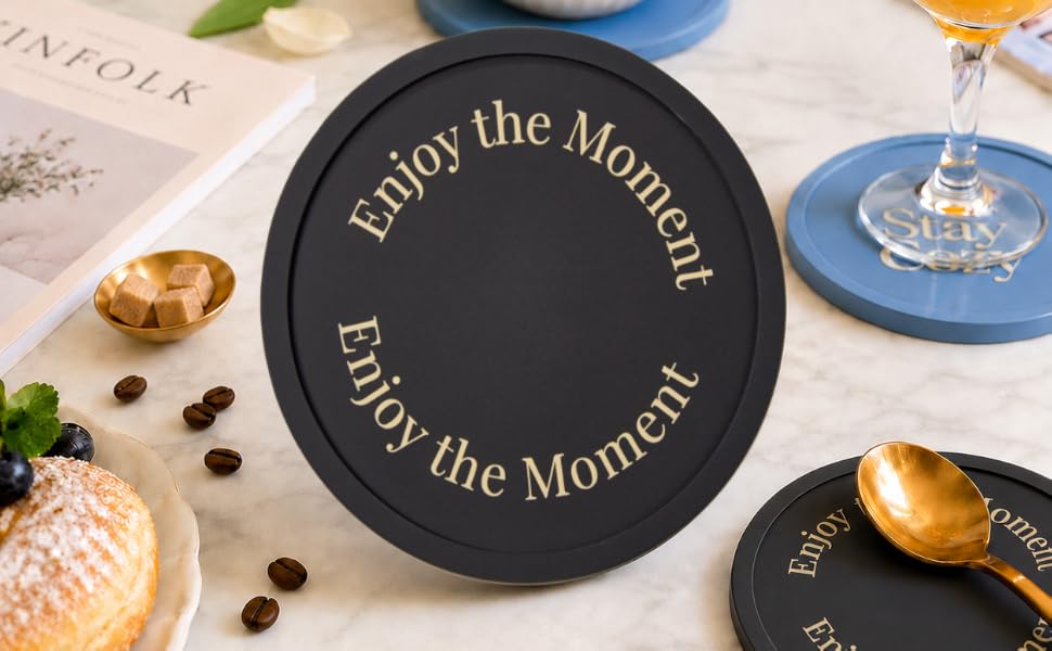 Creative Coaster (Blue&Black)