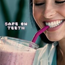 silicone straws safe on teeth