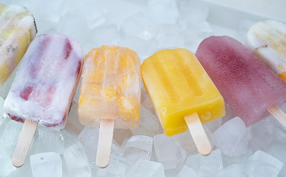 12 Pieces Flavored Ice Popsicles