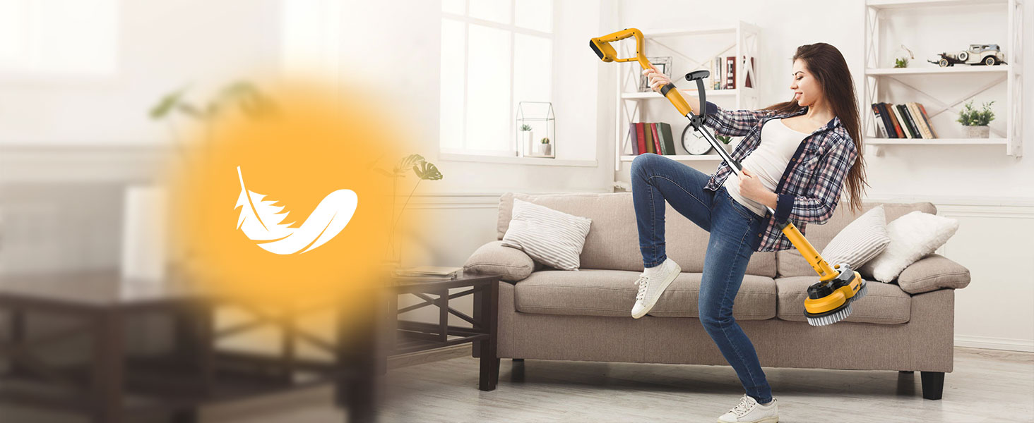Cordless electric mop