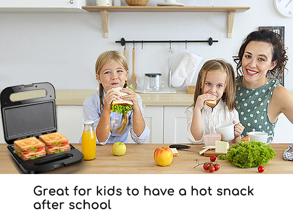 ?????? electric sandwich maker college kitchen essentials breakfast machine kids snack