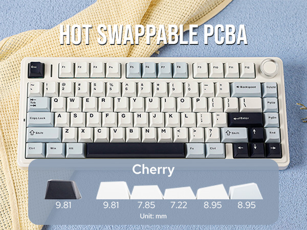 AULA F75 gaming keyboard