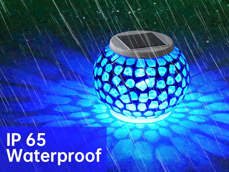mosaic solar lights outdoor solar garden lights