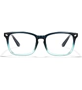 Cyxus Computer Blue Light Blocking Nerd Candy Glasses for Man and Woman, Anti Eye Strain Eyewear ...