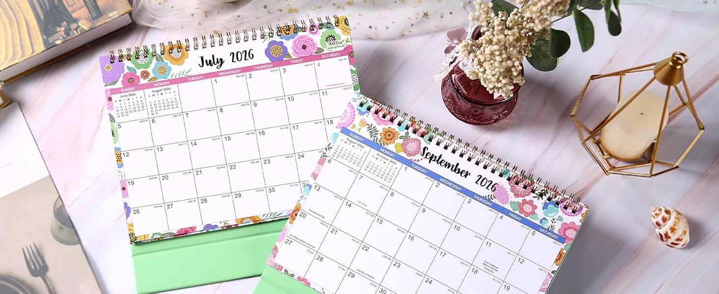 2026-2027 desk calendar small 2026-2027 desktop calendar 2026-2027 small desk calendar
