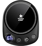 KitchekShop Coffee Mug Warmer - Fastest Heating & Highest Temperature, Coffee Cup Warmer for Desk...