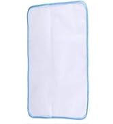 White Protective Ironing Scorch-Saving Mesh Pressing Pad Mesh Cloth, No Melt Pressing Cloth for E...