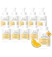 Zoviro Foaming Hand Sanitizer, 9.5oz Pump Bottle, Alcohol-Free, Citrus Fresh Scent, Moisturizing ...