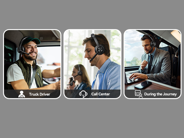 computer headset with microphone