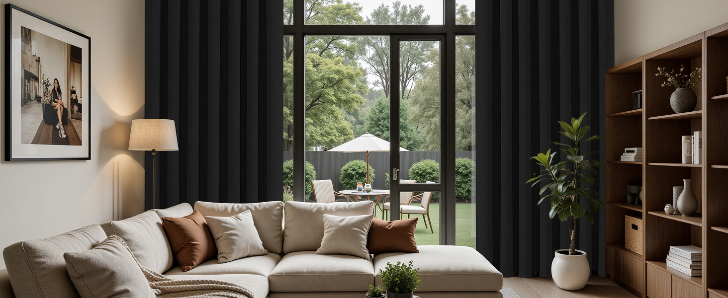 Blackout Patio Sliding Door Curtains