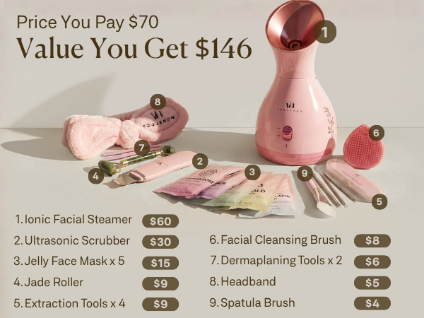 facial steamer professional, face steamer, spa stuff, facial supplies steamer facial