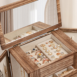 wooden jewelry box