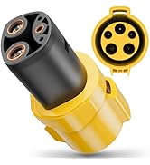 MECMO J1772 to Tesla Charging Adapter for Model 3/Y/X/S - Safety Certified, 80 Amp 240V AC Fast C...