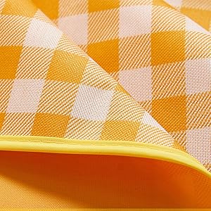 Large Picnic Blanket Yellow