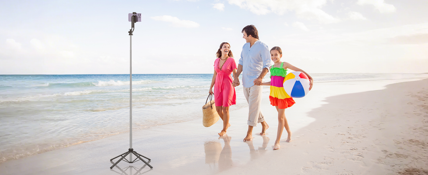Tripod with remote