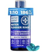 Concentrated Water flosser Rinse & mouthwash Teeth WHITENING | Add to Water Flossers| Fruit Flavo...