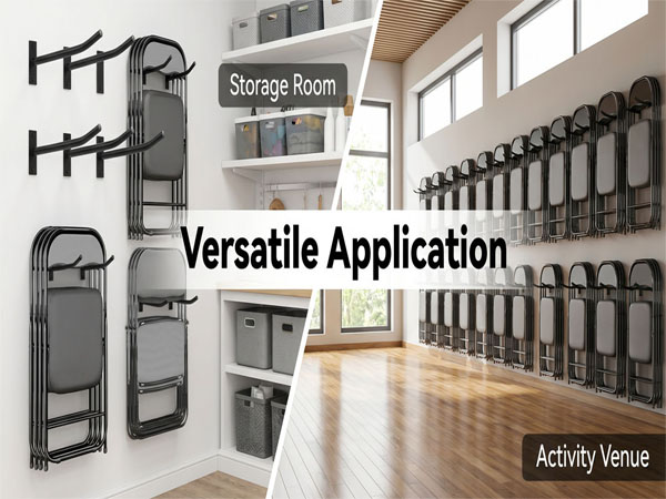 folding chair rack,folding chair storage,ladder storage
