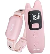 PATPET Dog Shock Collar with Remote - Waterproof Dog Training Collar for Small Medium Large Dogs ...