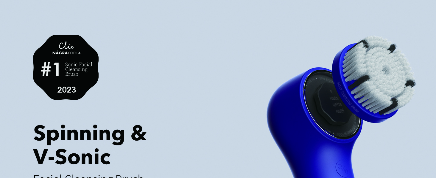 Na°graCoola spin and V-sonic face scrubber