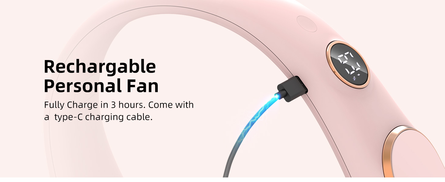 portable fans air fan neck cooling fan neck fans portable rechargeable