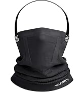 YANIKY Winter Neck Warmer Gaiter Ski Face Mask, Breathable Fleece Balaclava Windproof Cold Weathe...