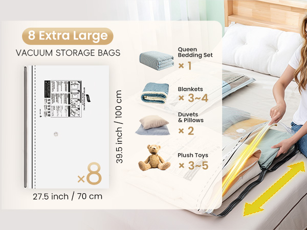 vacuum storage bags for comforters
