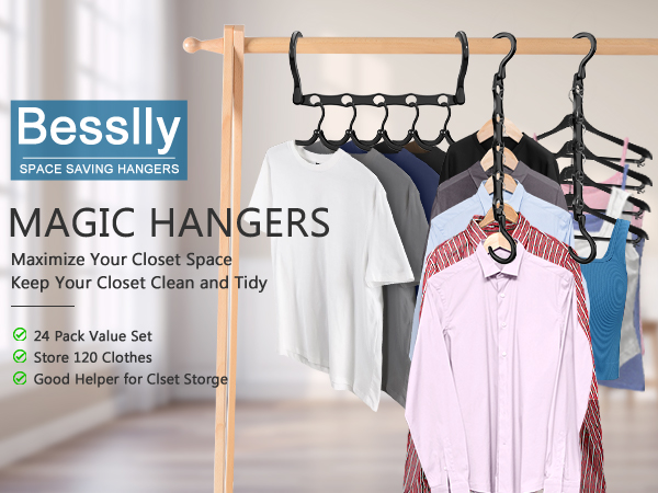 hangers space saving magic hangers dorm room essentials closet organizer