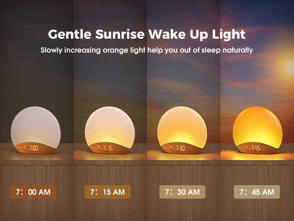 Sunrise alarm clock Sound machine
