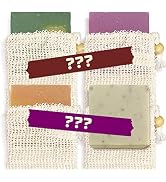 Age of Sage Natural Soap Bar w/Sisal Bag, Vegan Artisan Soap Bar Set for Men & Women, Body Soap i...