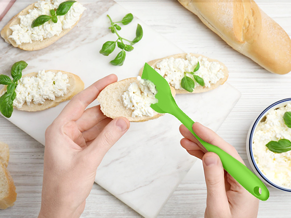 rubber spatulas