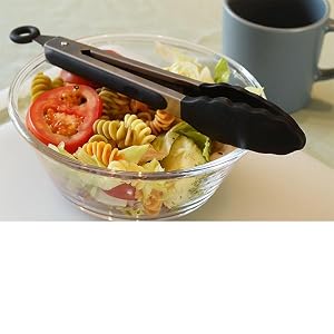 9 in silicone tongs