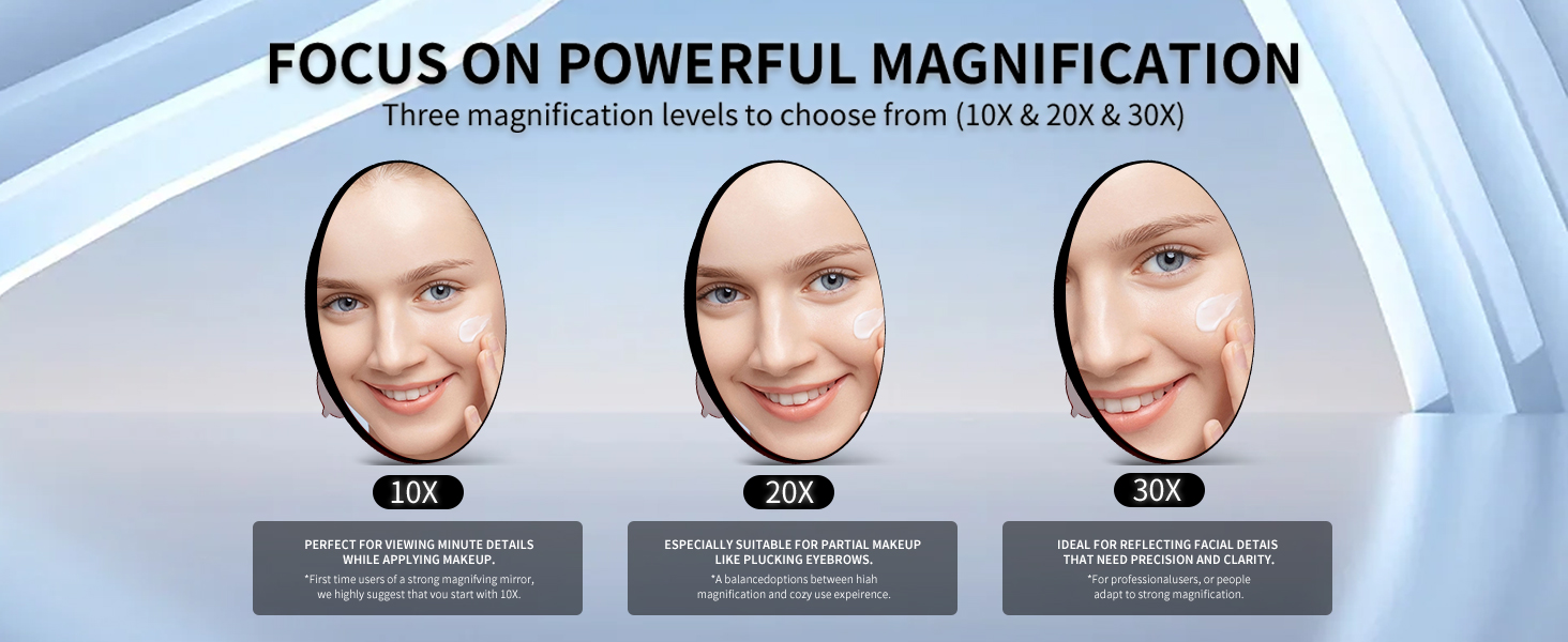 615 magnifying mirror with Tweezers