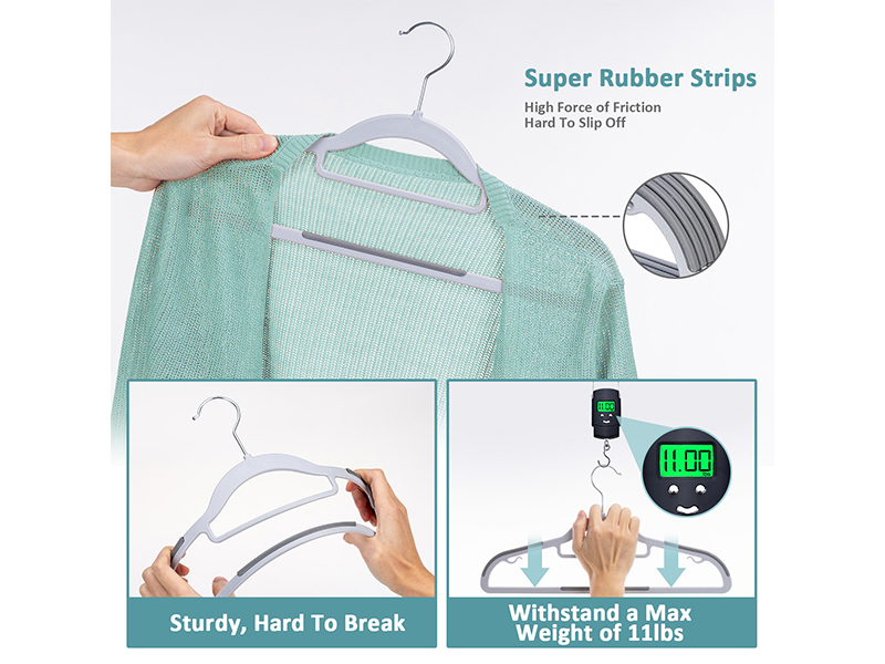 durable hangers non slip