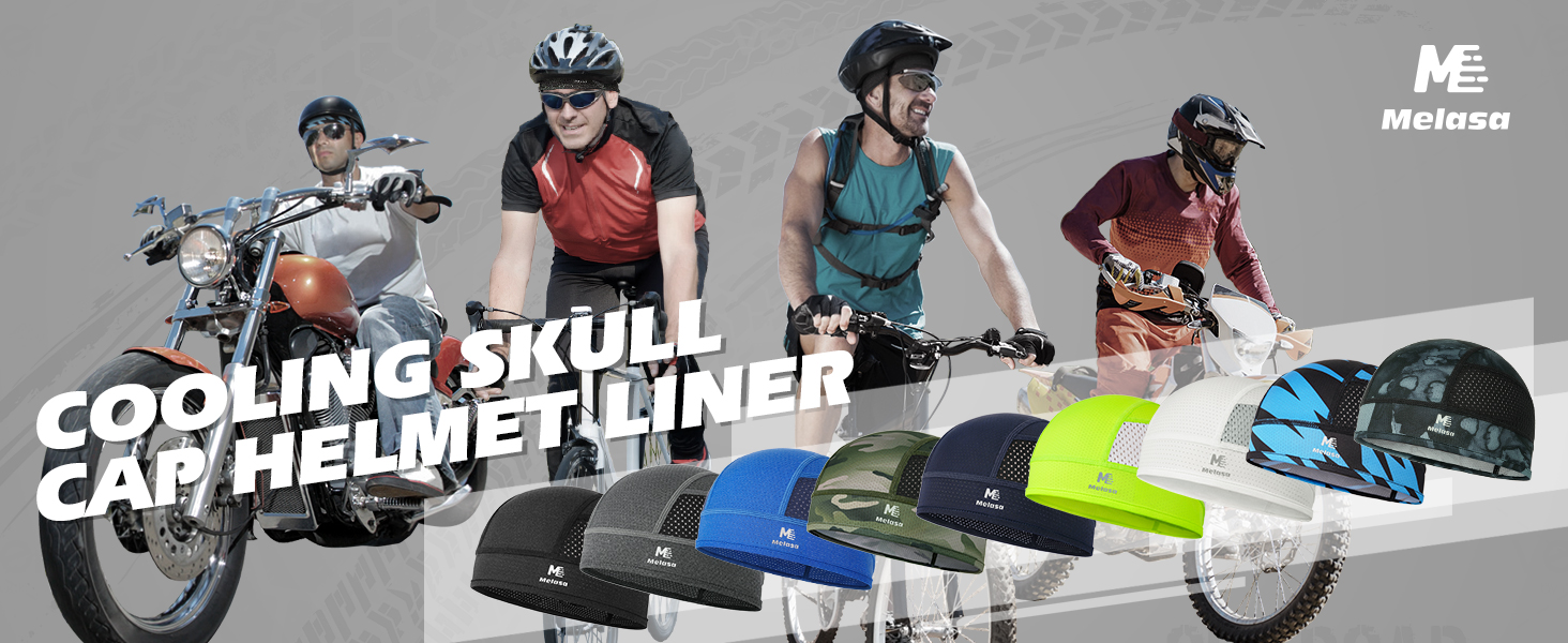 skull cap for men ,fits under helemt
