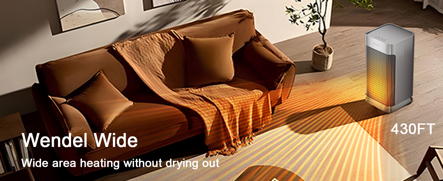 small heater for office under desk quiet